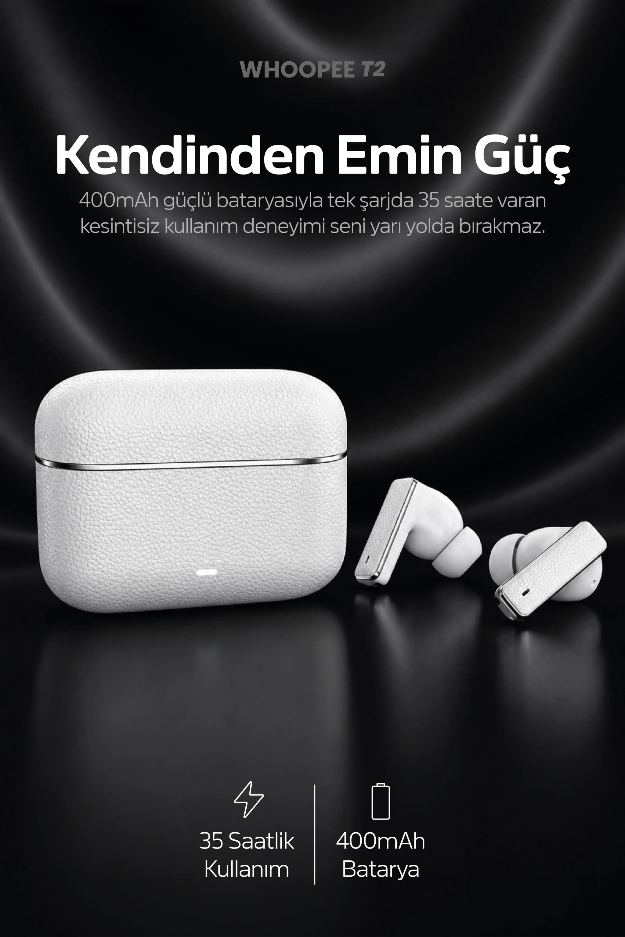 WHOOPEE T2 — Mist White — galeri görseli 5