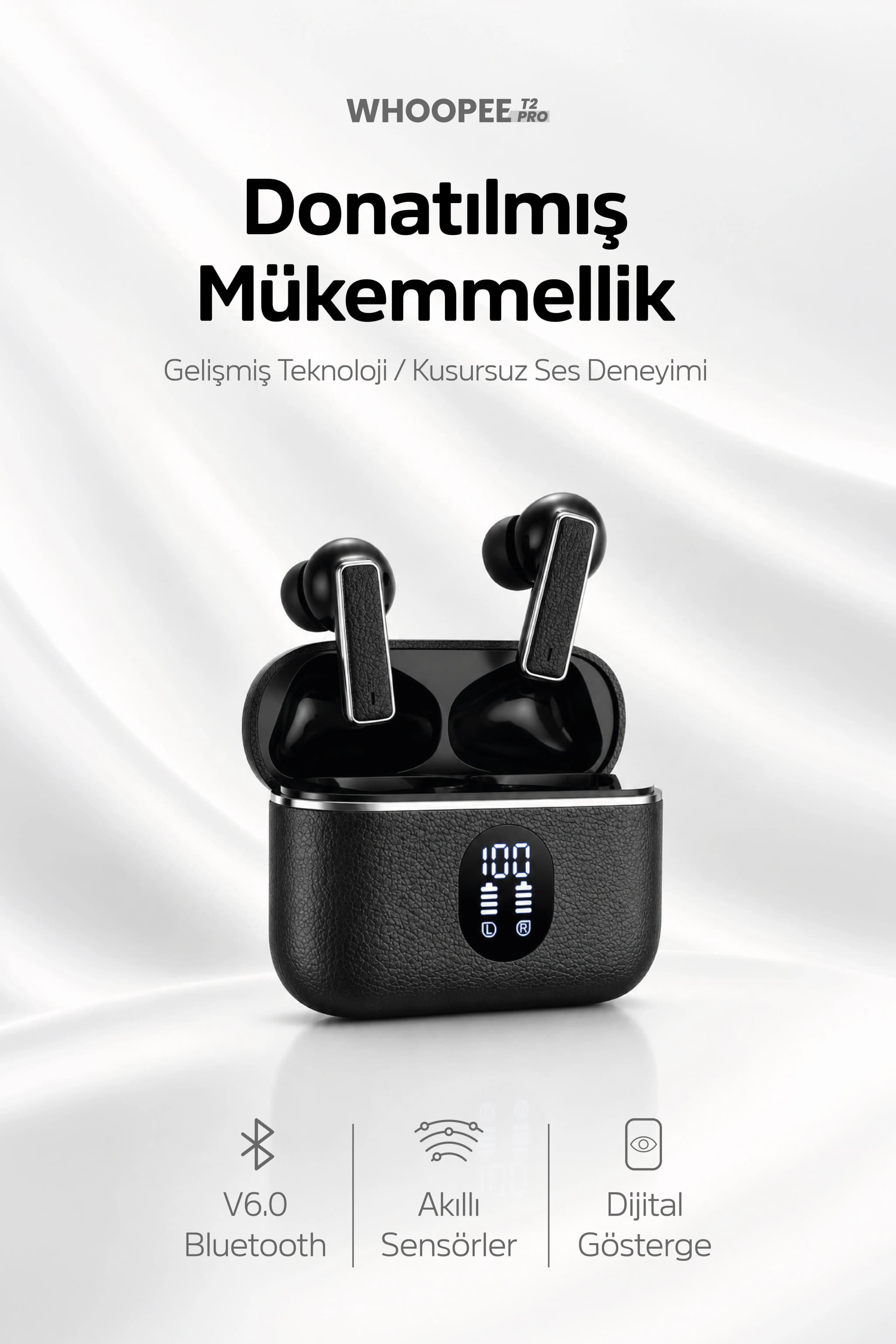 WHOOPEE T2 PRO — Shadow Black — galeri görseli 3