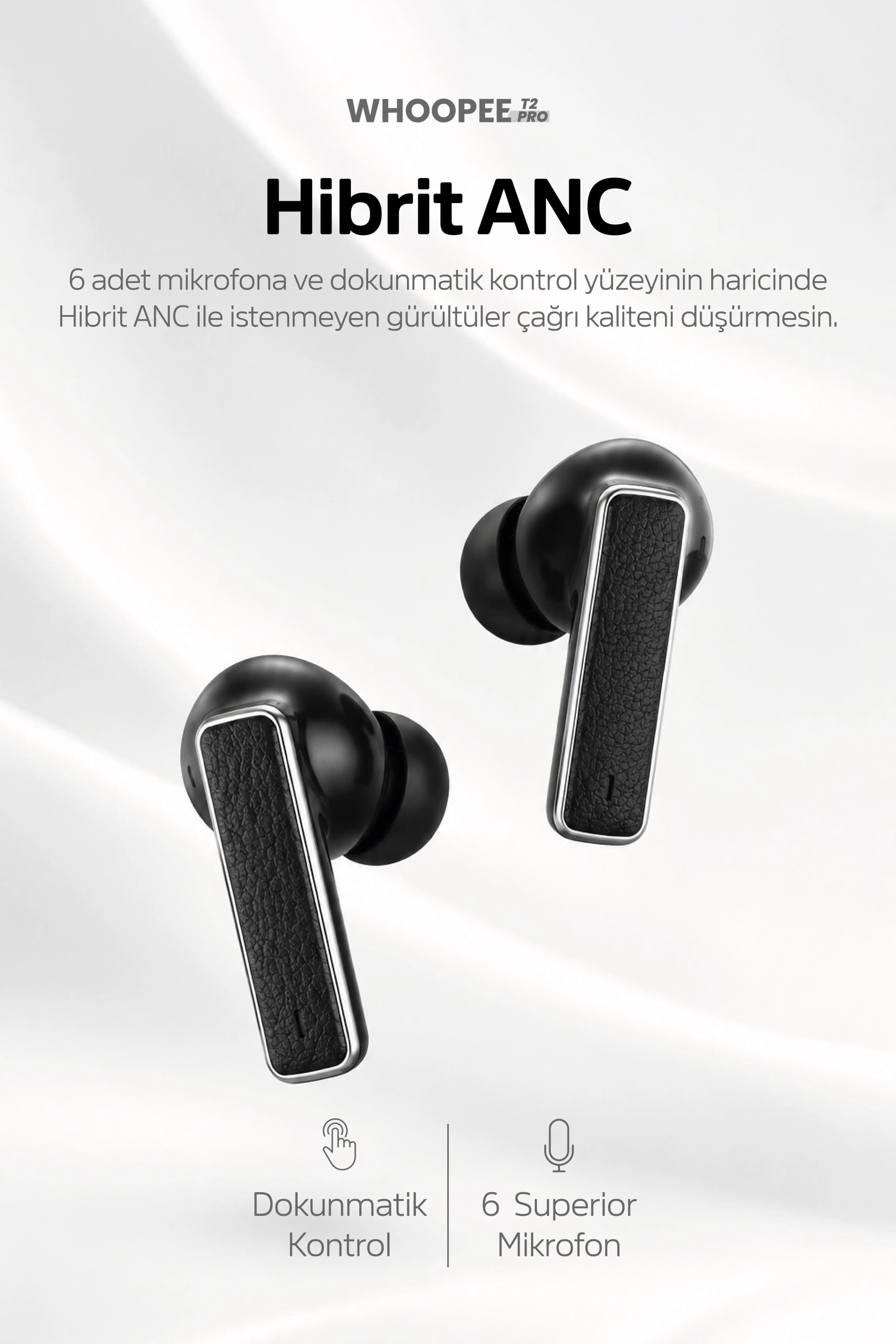 WHOOPEE T2 PRO — Shadow Black — galeri görseli 4