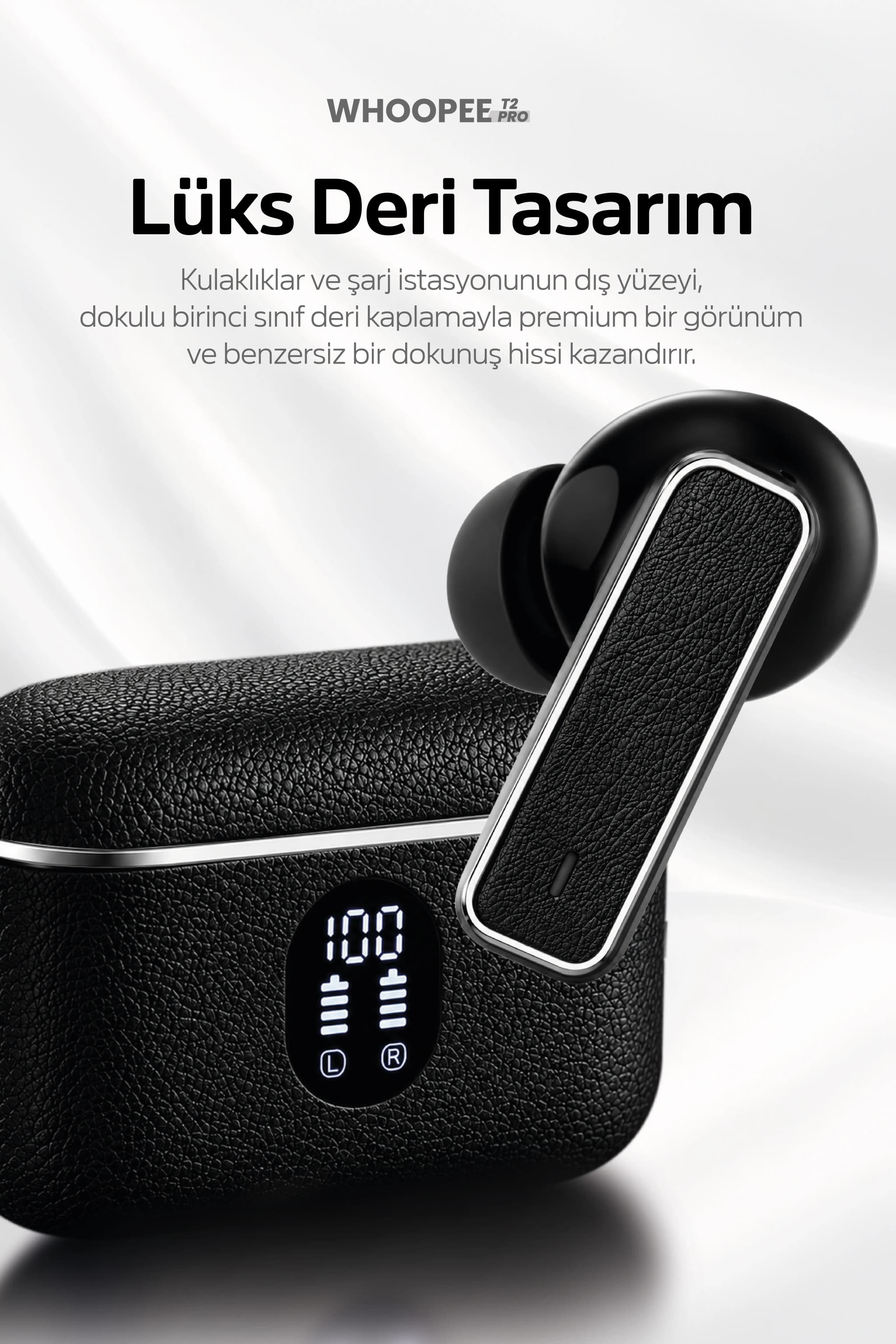 WHOOPEE T2 PRO — Shadow Black — galeri görseli 7