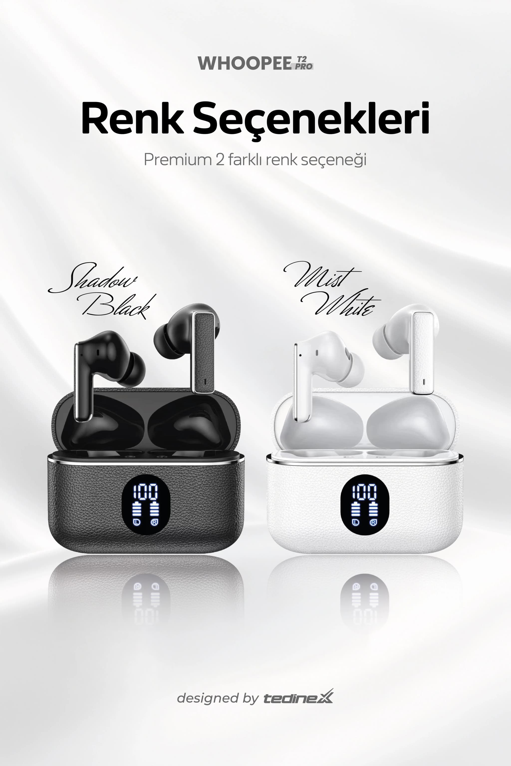 WHOOPEE T2 PRO — Shadow Black — galeri görseli 1