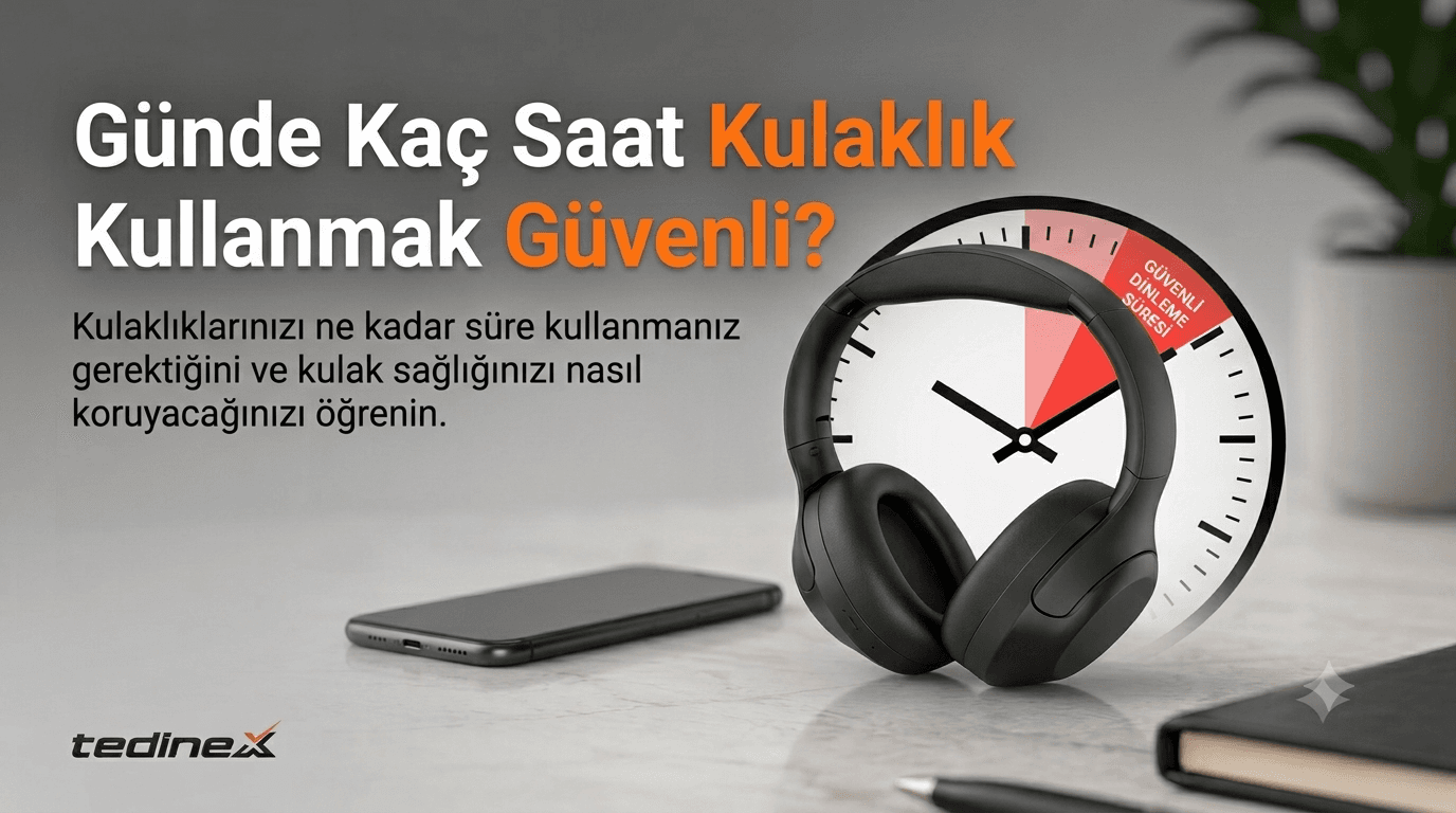 Günde Kaç Saat Kulaklık Kullanmak Güvenli? 60/60 Kuralı ve İşitme Sağlığı (2026)