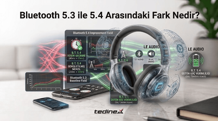 Bluetooth 5.3 ile 5.4 Arasındaki Fark Nedir?